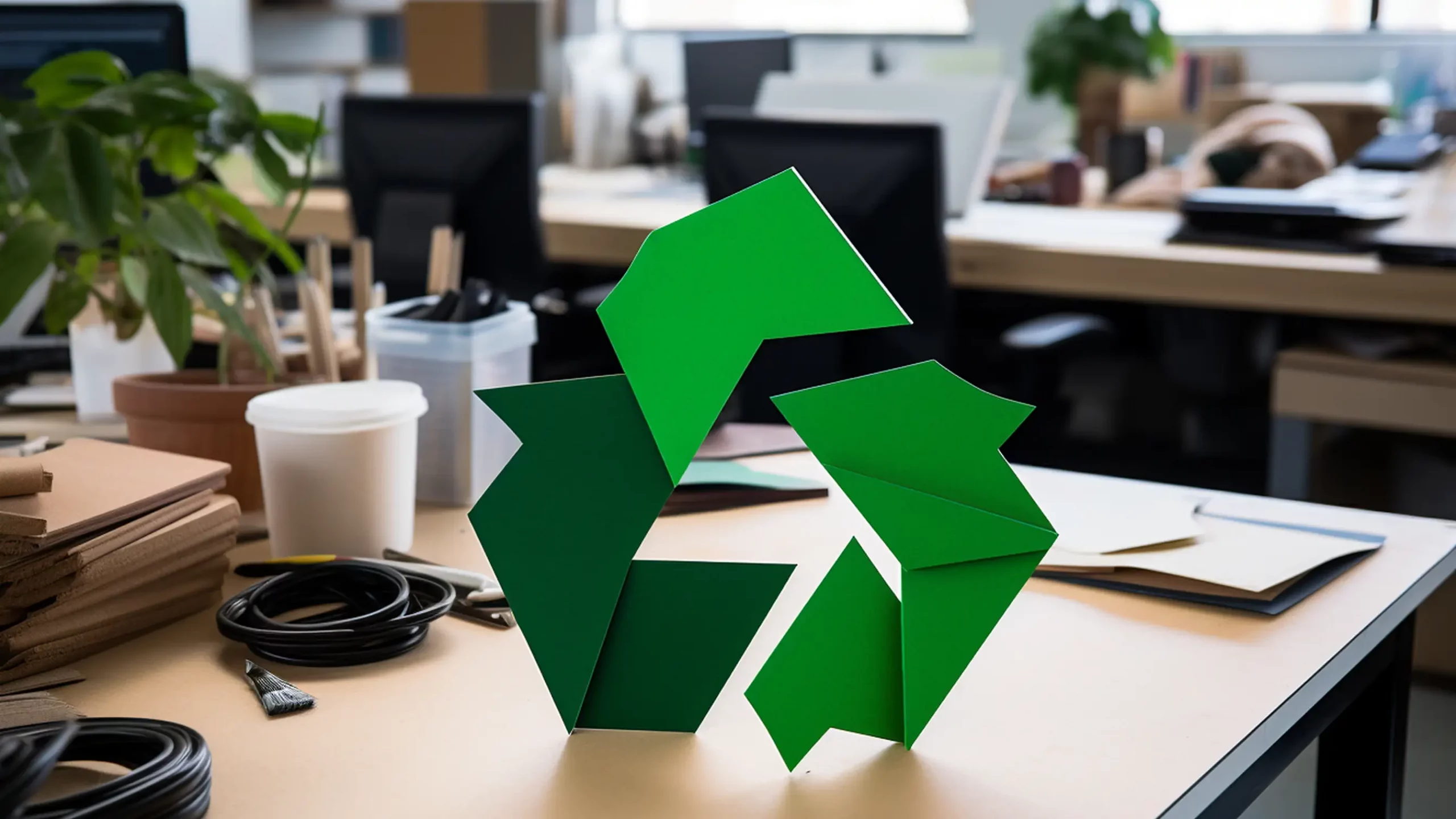 empresa aposta na reciclagem - efacont