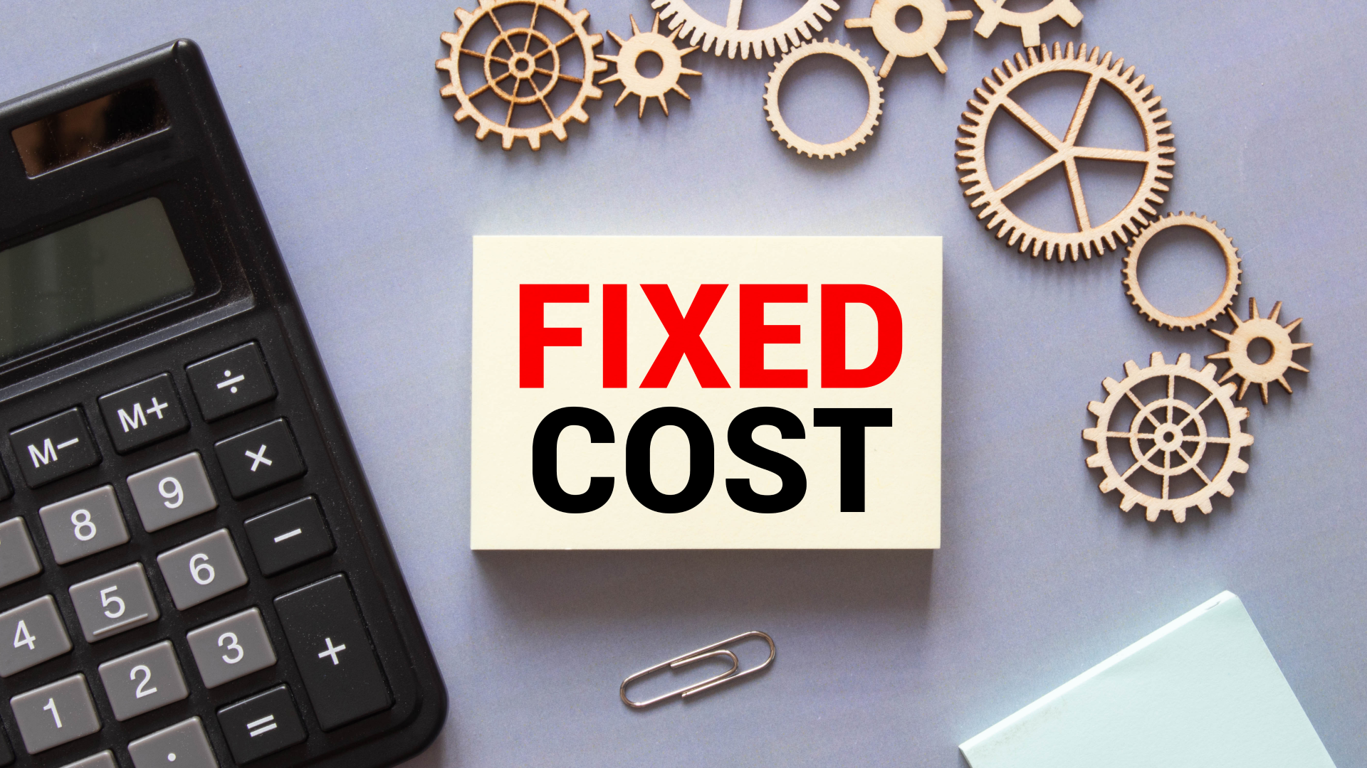 o que são custos fixos - efacont